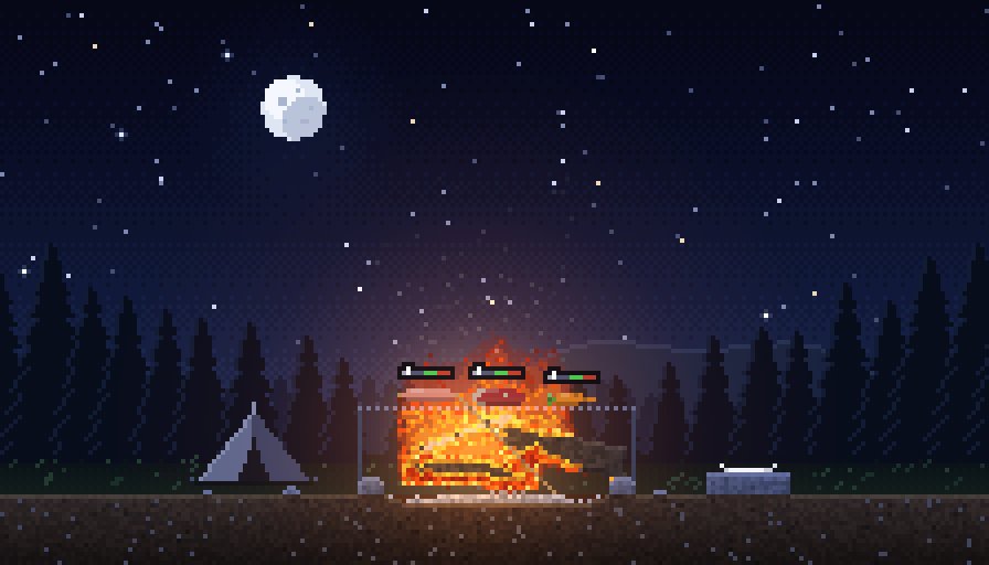 Screenshot of The Campfire